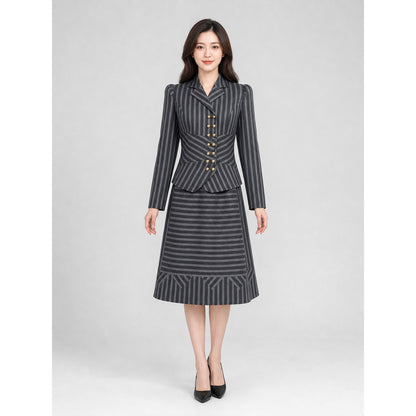 Elphaba Cosplay Costume: Blazer and Skirt