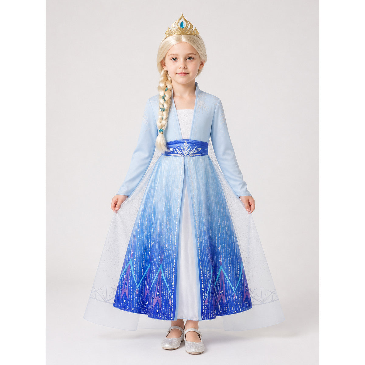 Princess Costume, Blue and White, for Cosplay main product view