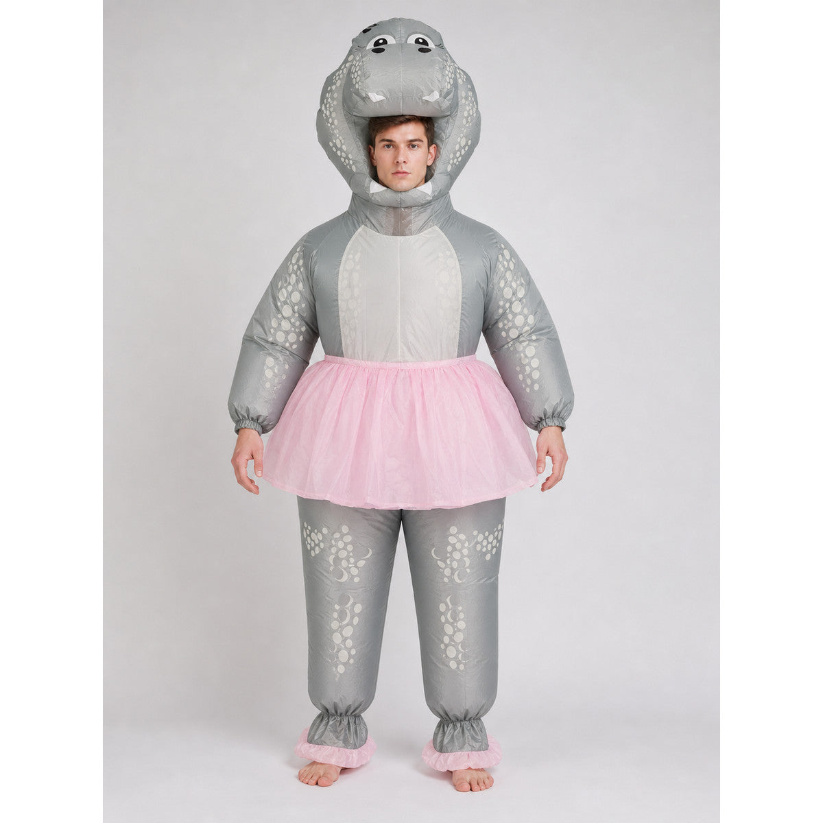 Hippo Costume with Pink Tutu