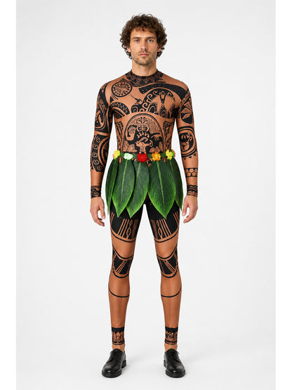 Maui Carnival Costume, Jumpsuit with Decorative Details main product view