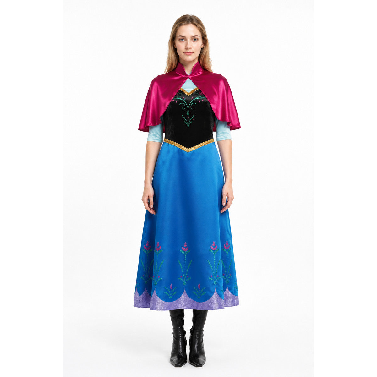 Halloween Costume Dress with Cape main product view