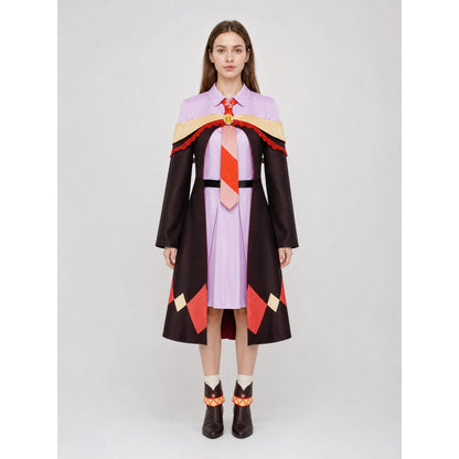 Megumin Cosplay Costume: Shirt, Skirt, Cloak, Hat