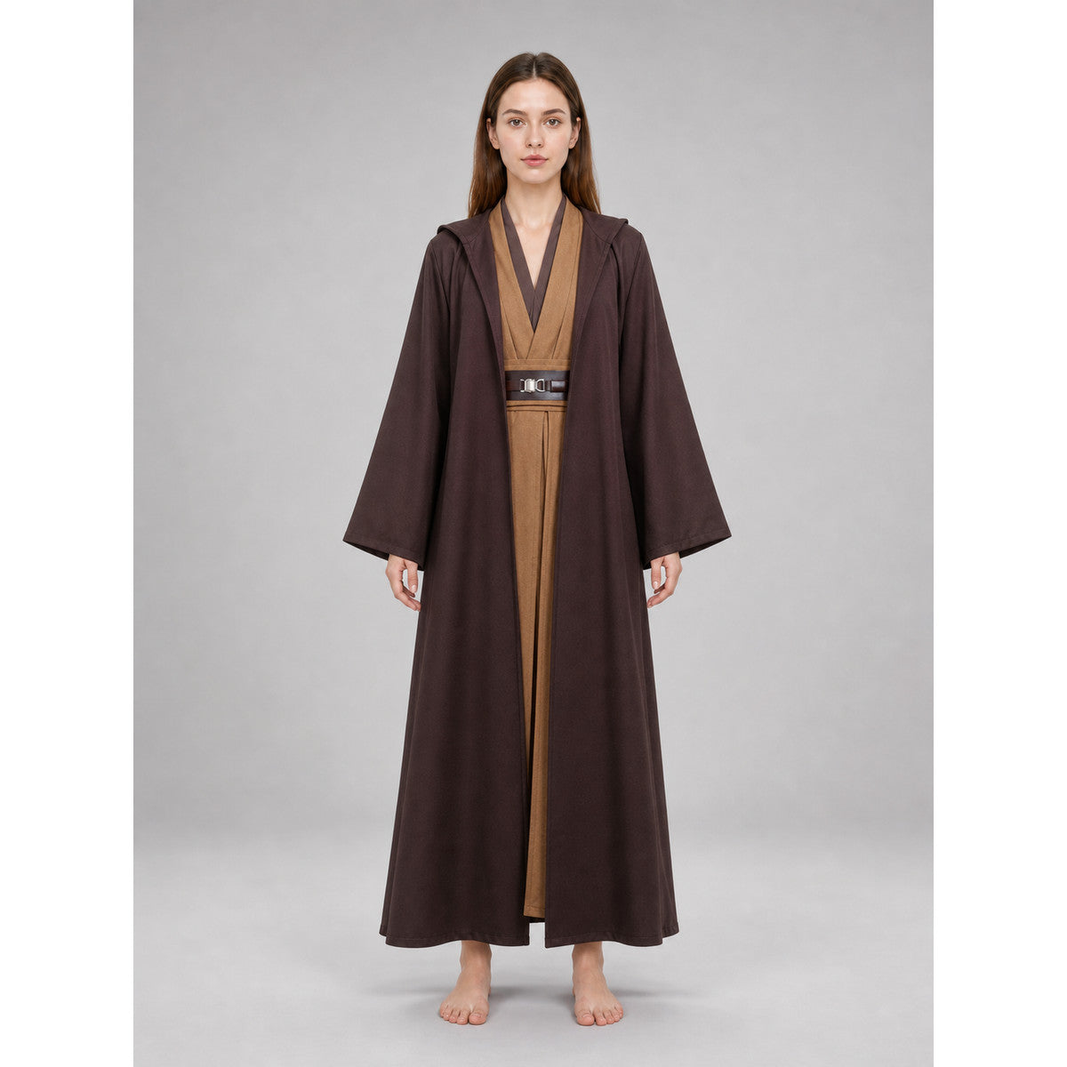 Obi-Wan Kenobi Cosplay Costume, Jedi Outfit Set