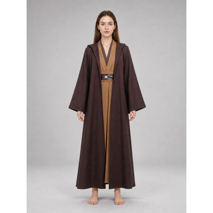 Obi-Wan Kenobi Cosplay Costume, Jedi Outfit Set