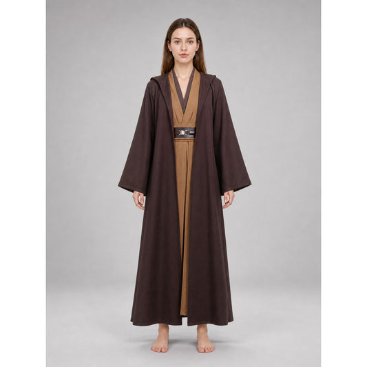 Obi-Wan Kenobi Cosplay Costume, Jedi Outfit Set