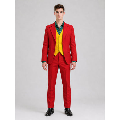 Clown Costume: Jacket, Vest, and Pants front view