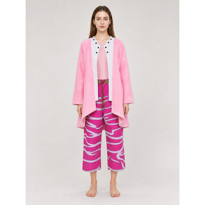 Doflamingo Cosplay Costume, Jacket, Pants, and Belt