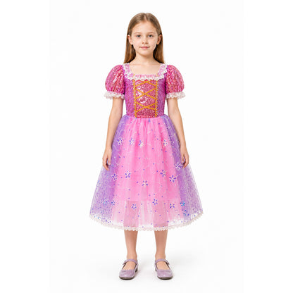 Sparkly Princess Dress, Full-Skirted Costume main product view
