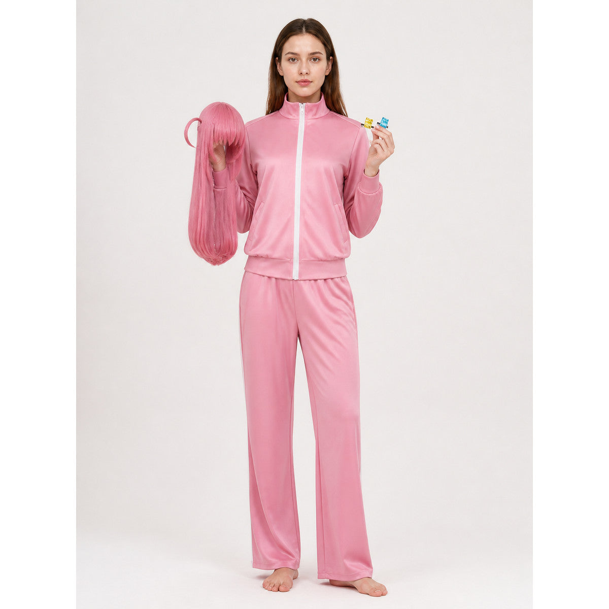 Pink Carnival Costume for Cosplay and Halloween