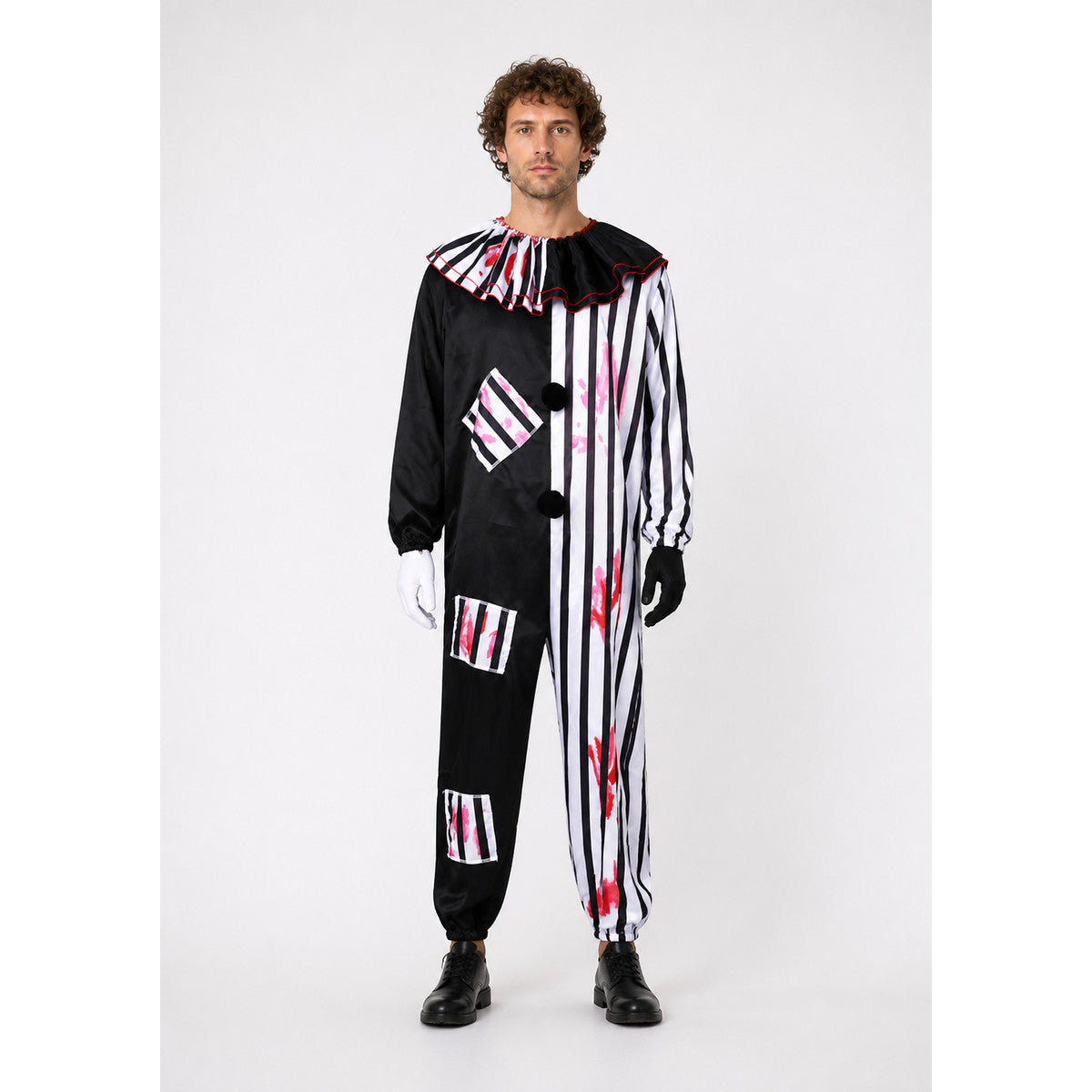 Clown Costume Jumpsuit for Cosplay and Stage main product view