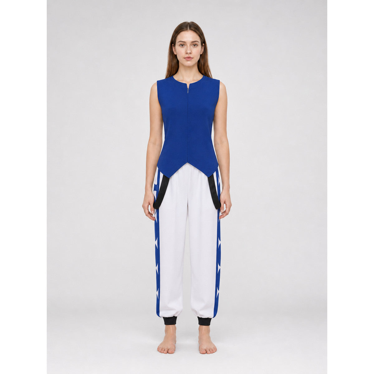 Rimuru Sleeveless Zip-Up Cosplay Costume