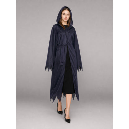 Dark Carnival Cloak with Hood and Belt