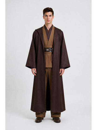 Brown Obi-Wan Kenobi Cosplay Costume main product view