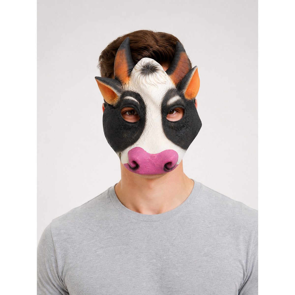 Halloween Carnival Cow Headpiece Mask main product view