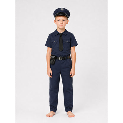 Police Costume for Role Play with Accessories