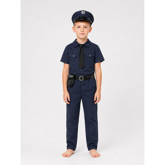 Police Costume for Role Play with Accessories
