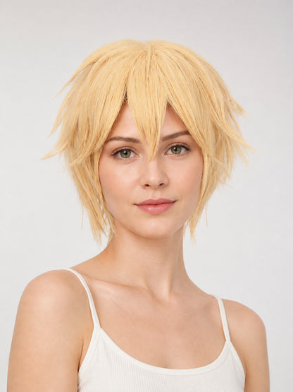 Short Layered Carnival Wig for Cosplay main product view