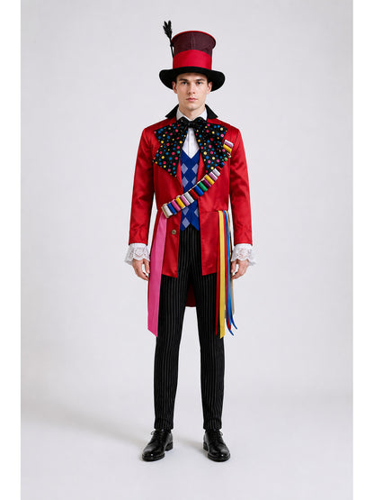 Carnival Cosplay Costume with Top Hat main product view