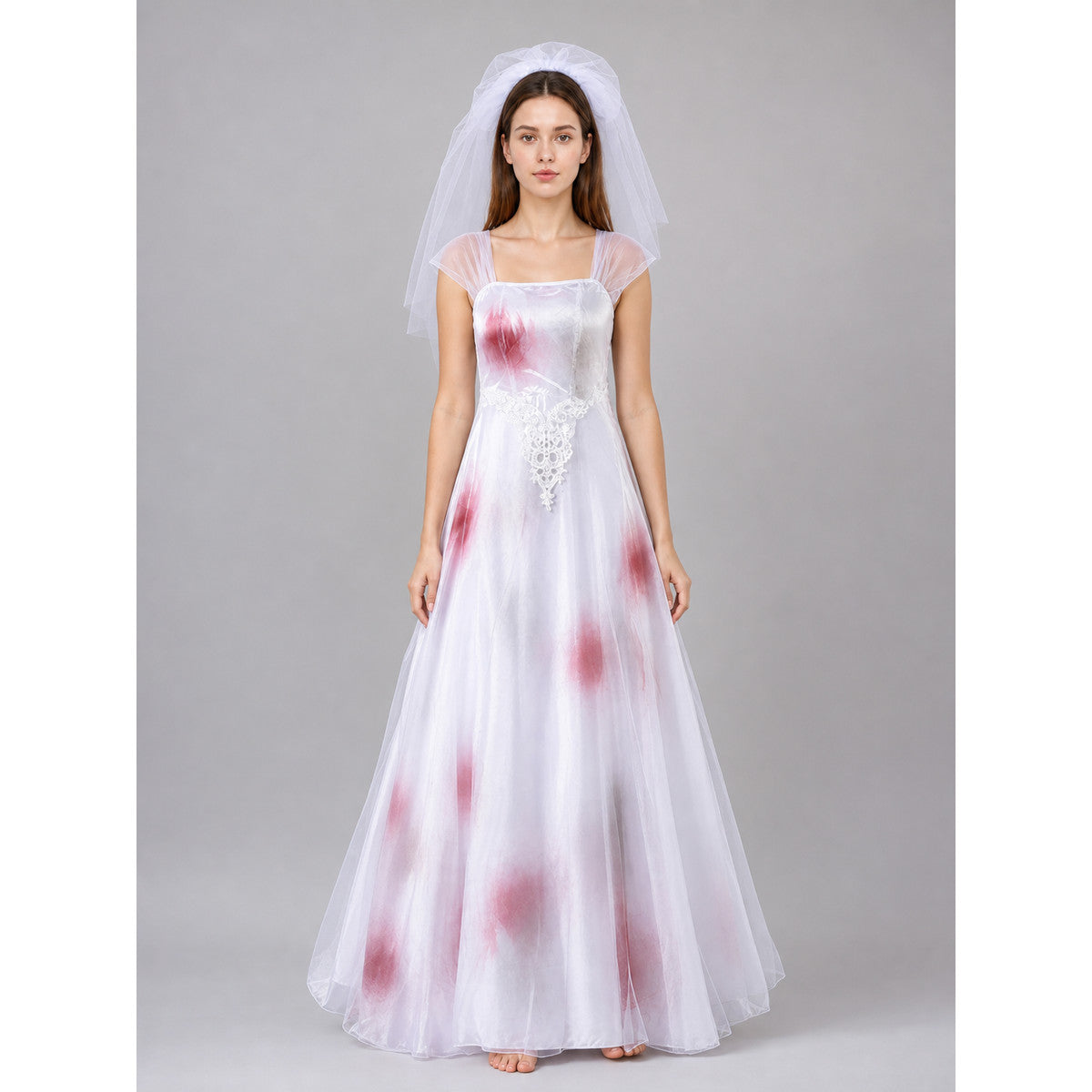 Costume: White Dress with Veil main product view