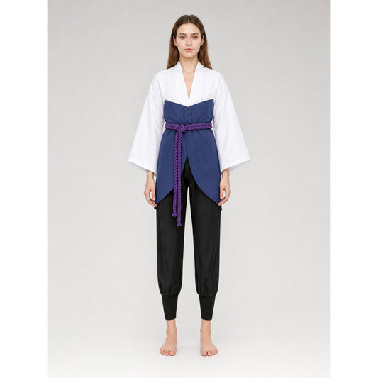 Sasuke Uchiha Cosplay Costume with Belt