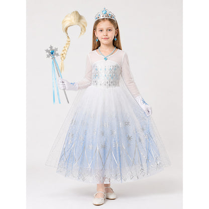 Snow Queen Costume for Halloween and Cosplay main product view