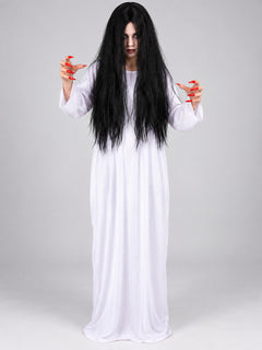 Black Wig Long Hair 70 cm for Cosplay