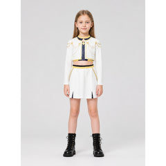 Kids' Demon Huntress Costume with Top and Skirt