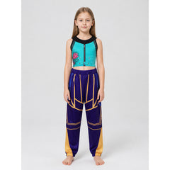 Zoe Cosplay Costume: Zip-Up Top and Pants