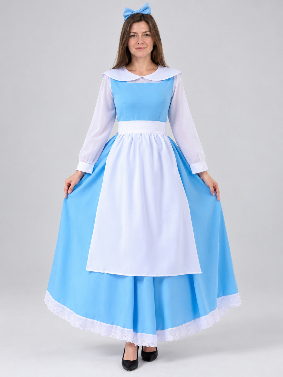 Alice in Wonderland Style Maid Costume with Apron