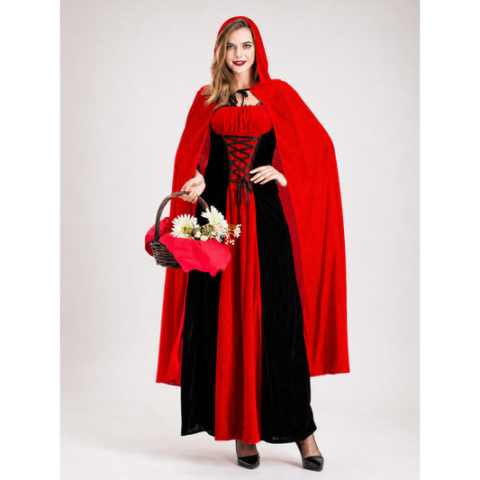 Halloween Hooded Little Red Riding Hood Costume