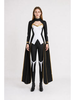 X-Men Storm Cosplay Costume with Geometric Print
