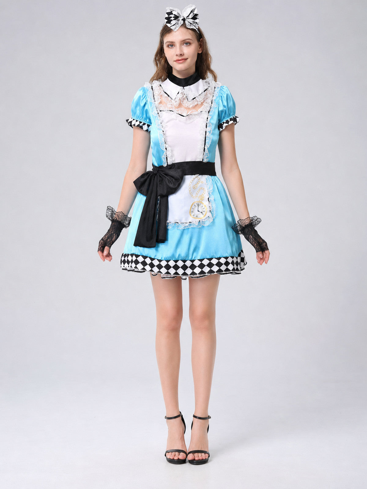 Alice Carnival Dress, Stage and Cosplay Costume front view
