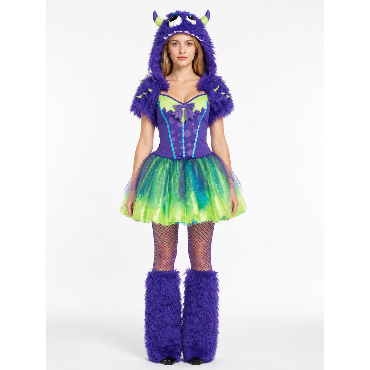 Monster Costume with Horns and a Full Skirt