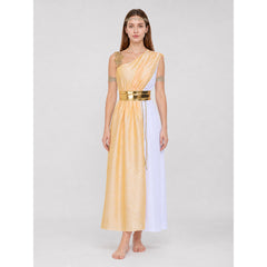 One-Shoulder Greek-Style Stage Costume