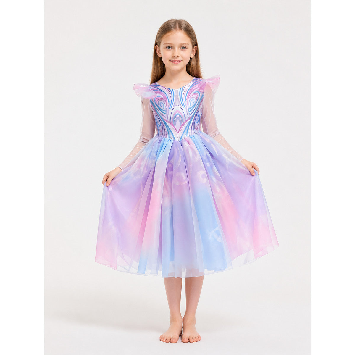 Purple Carnival Dress for Halloween and Cosplay main product view