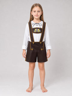 Bavarian-Style Carnival Costume for Performances