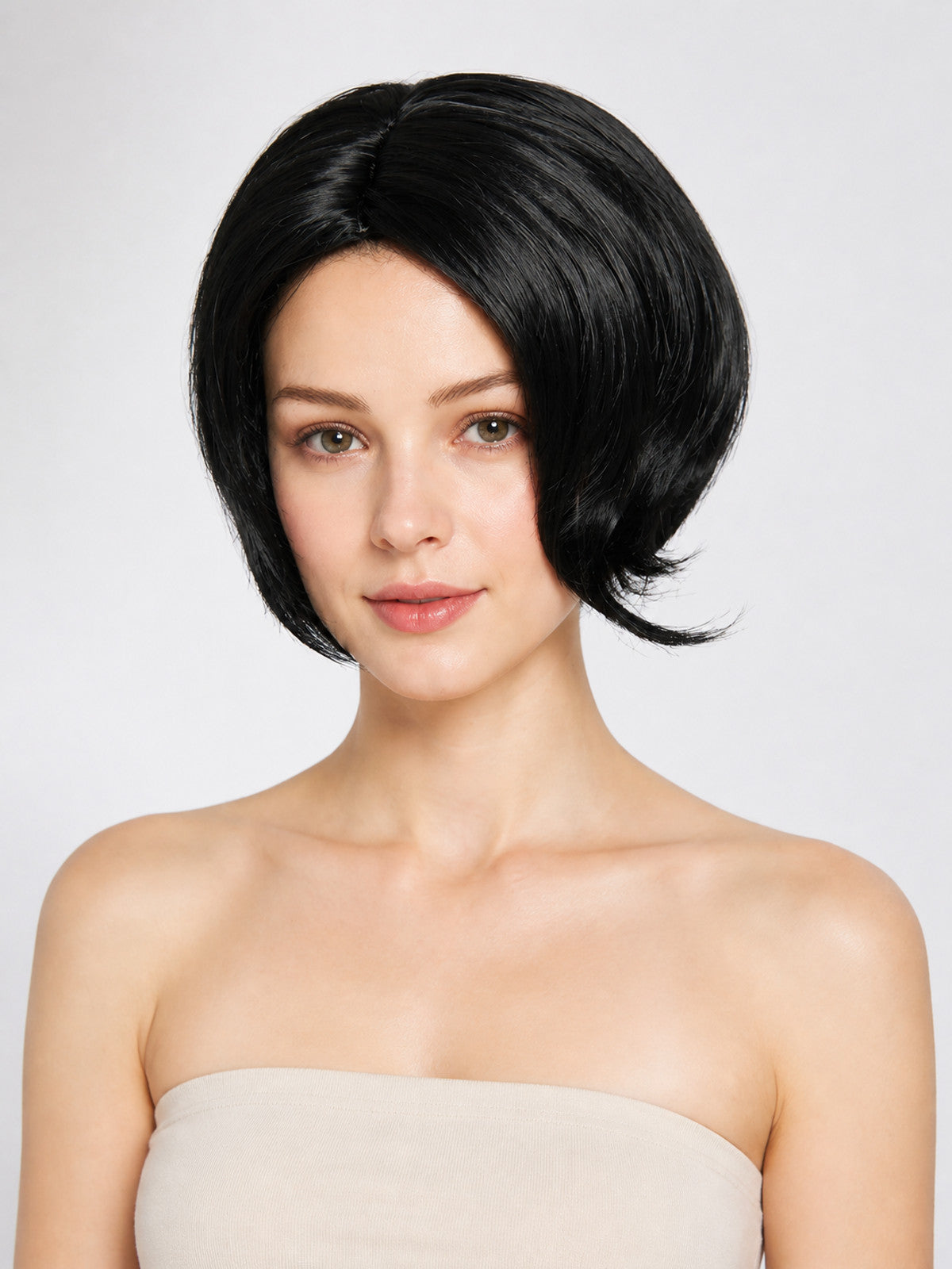 Black Short Bob Carnival Wig for Cosplay main product view
