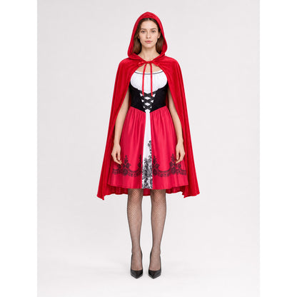 Little Red Riding Hood Costume: Dress and Cape