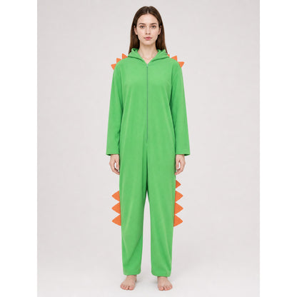 Green Hooded Dinosaur Costume