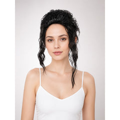 Black Curly Carnival Wig for Halloween