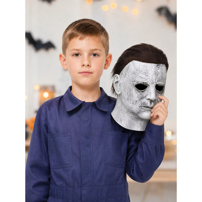 Children's character mask in a realistic style