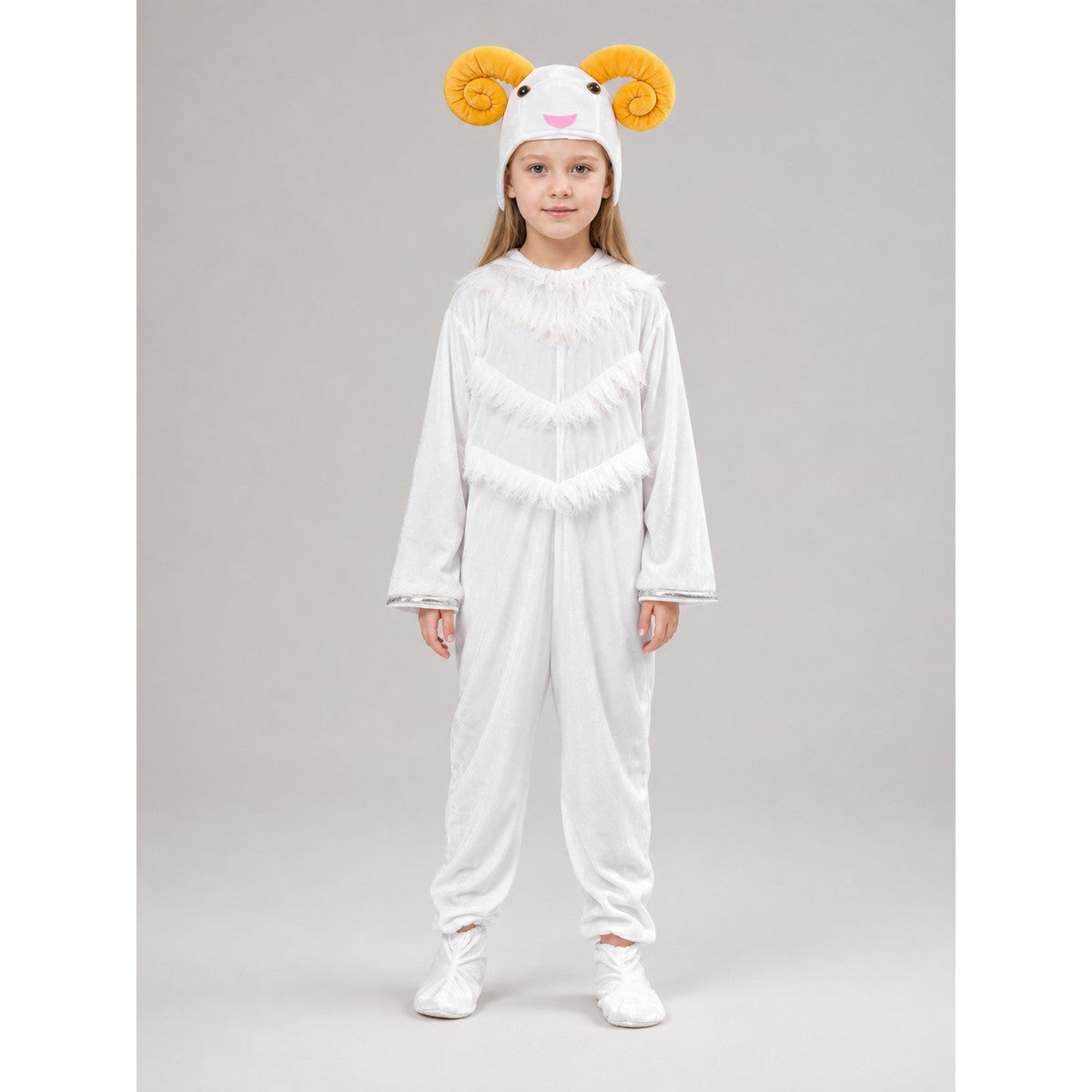Children’s Sheep Costume, Hooded Jumpsuit
