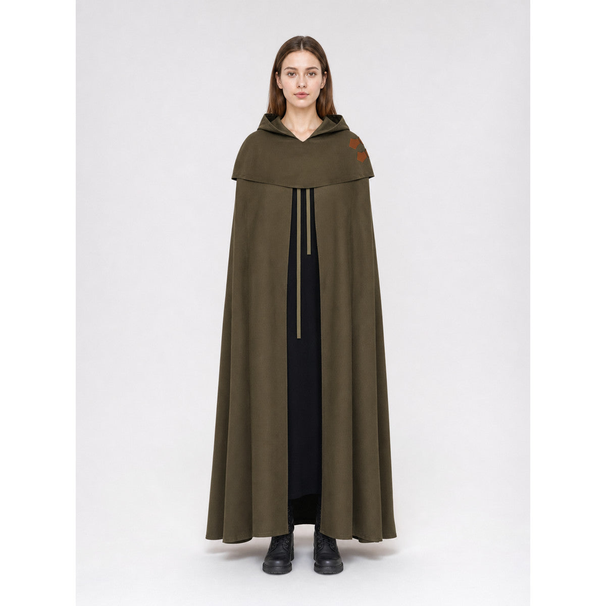 Medieval Hooded Elf Cloak for Cosplay