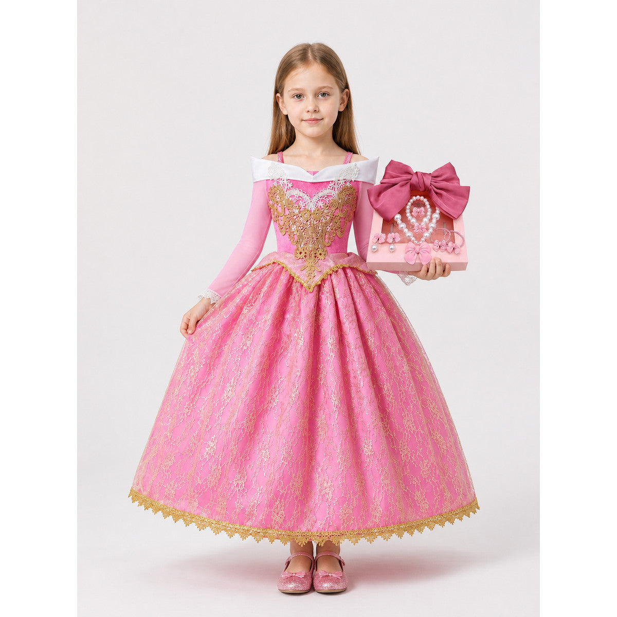 Pink Princess Halloween Costume main product view