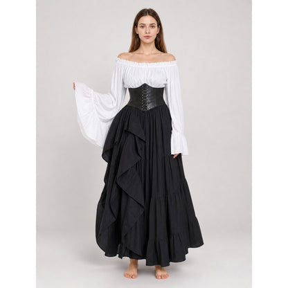 Three-Piece Gothic Costume with Corset