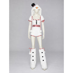 Christmas Snowman costume with hat and gaiters