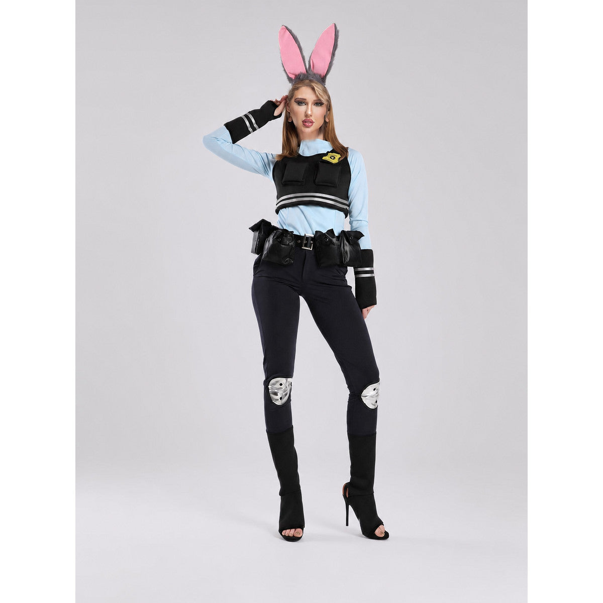 Police Costume with Ears and Vest