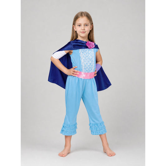 Bo Peep Costume: Jumpsuit and Cape