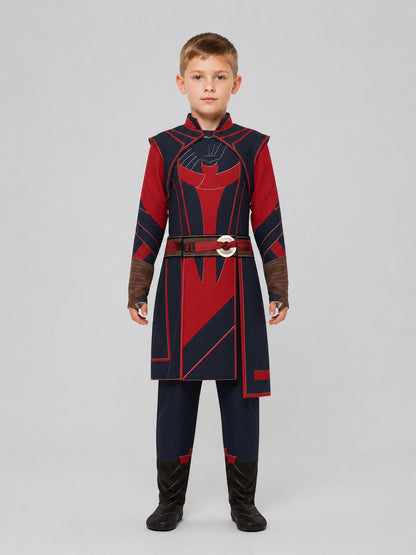 Scarlet Witch Costume from Doctor Strange for Cosplay on-model view