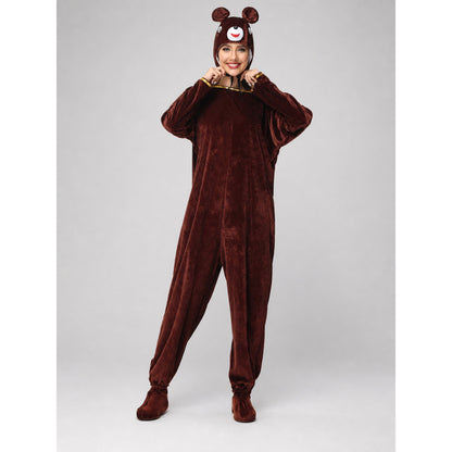 Brown Bear Costume, Jumpsuit